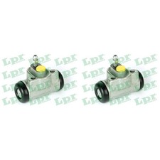 2x LPR CILINDRO FRENO RUOTA CILINDRO RUOTA SINISTRO + DESTRO POSTERIORE adatto per BMW 3