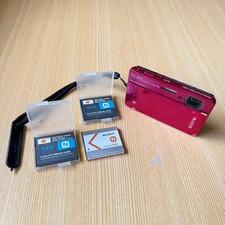 SONY Cyber-shot DSC-TX5 Compact Camera With 3 Batteries From Japan