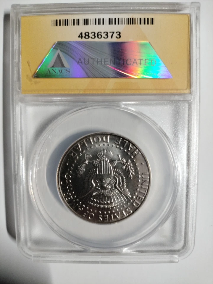 1990-D Kennedy Half Dollar ANACS MS 67****RARE in this grade - Image 2 of 3