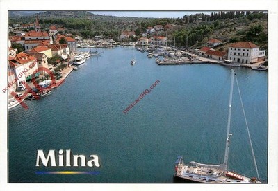Ansichtskarte - Milna, Marina