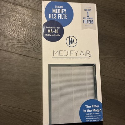Original Medify Air MA-40 HEPA H13 Filter für MA40 Luftreiniger HEPA-Filter 1 Stück