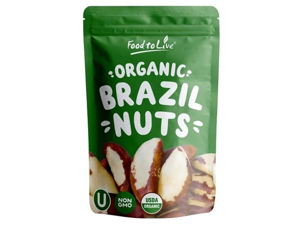 Organic Brazil Nuts - Non-GMO, Kosher, Raw, Vegan - by Food To Live - Image 2 of 4