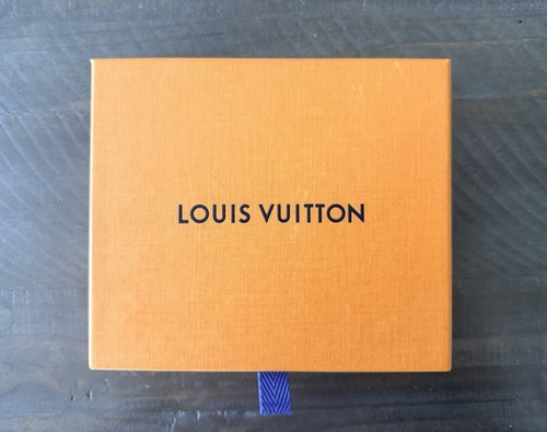 Authentic Louis Vuitton Empty Gift Box Drawer Style W/ Dust Bag Small/Wallet Box