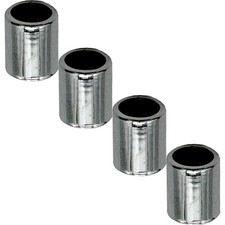 Metal Chrome Sleeves For Snap In Valve Stem Pack Of 4 Metal Chrome Sleeves For Snap In Valve Stem Pack Of 4