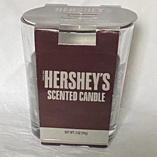 HERSHEYS Chocolate Candy Scented Candle 3 Oz Single Wick New Officially Licensed