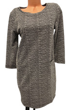 Tahari Size M Casual Dress 3/4 sleeve with pockets