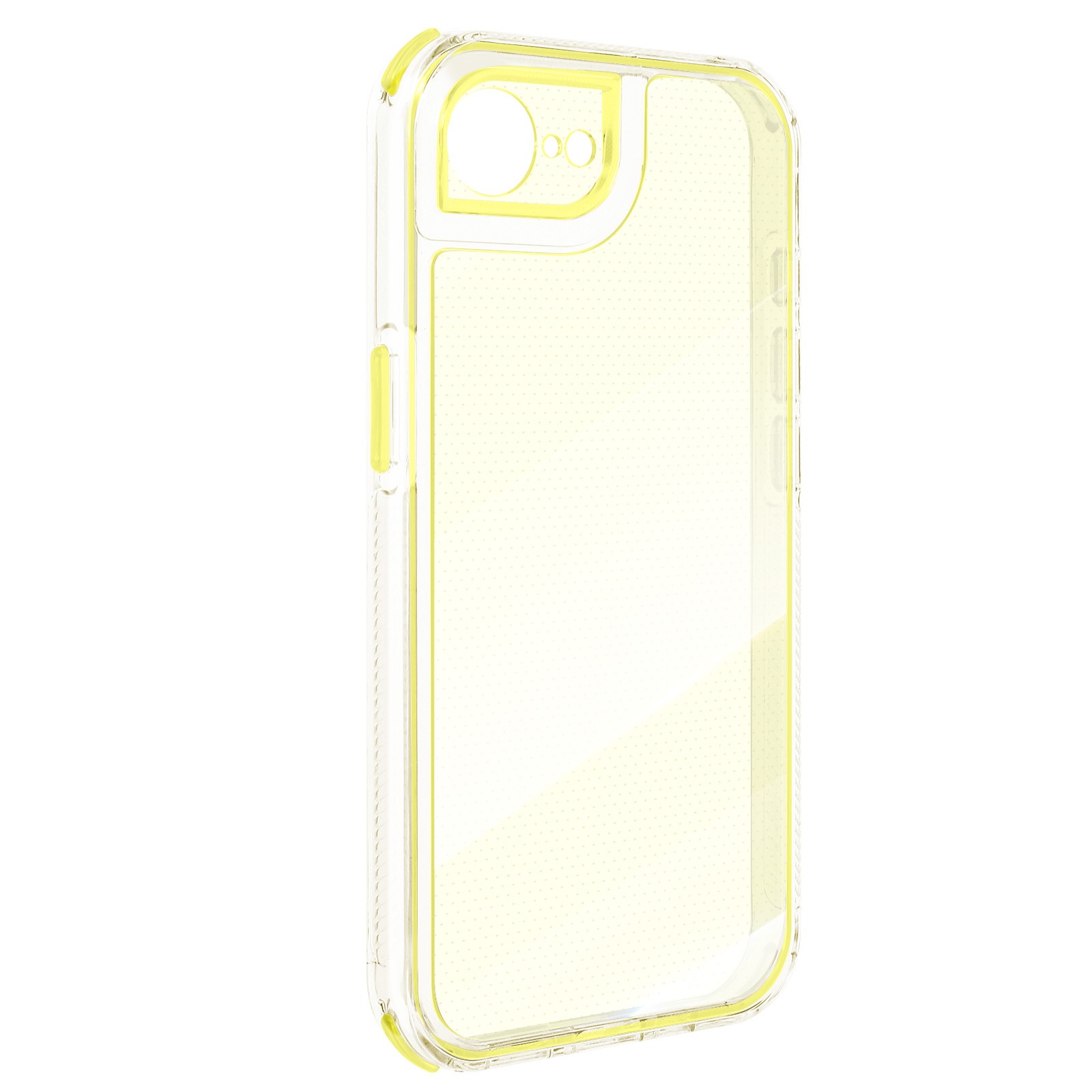 Coque iPhone 16 antichoc antidérapante jaune pour protection optimale