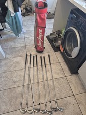 3-9 Wilson Pro Power Clubs And Pitching Wedge With Bag