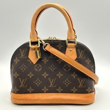 Louis Vuitton Alma BB Monogram Handbag Should...