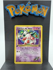 Sabrina's Mr. Mime - 1st Edition - 59/132 Gym Challenge - Pokémon TCG - 2000 on eBay