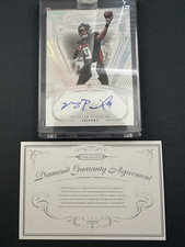 Michael Penix Jr. PANINI American Flawless diamond gem signed card