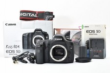 Canon EOS 5D Full Frame DSLR Body with Box  Accessories Used