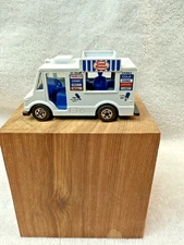Vintage Hot Wheels 1981 Good Humor Truck Blackwalls Blue Stripes #5904 Hong Kong