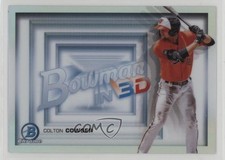2022 Bowman in 3-D! Colton Cowser #B3D-20 11oh