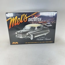 Moebius 1/25 1952 Hudson Hornet Mel's Drive-In Model Kit 1216 New Sealed