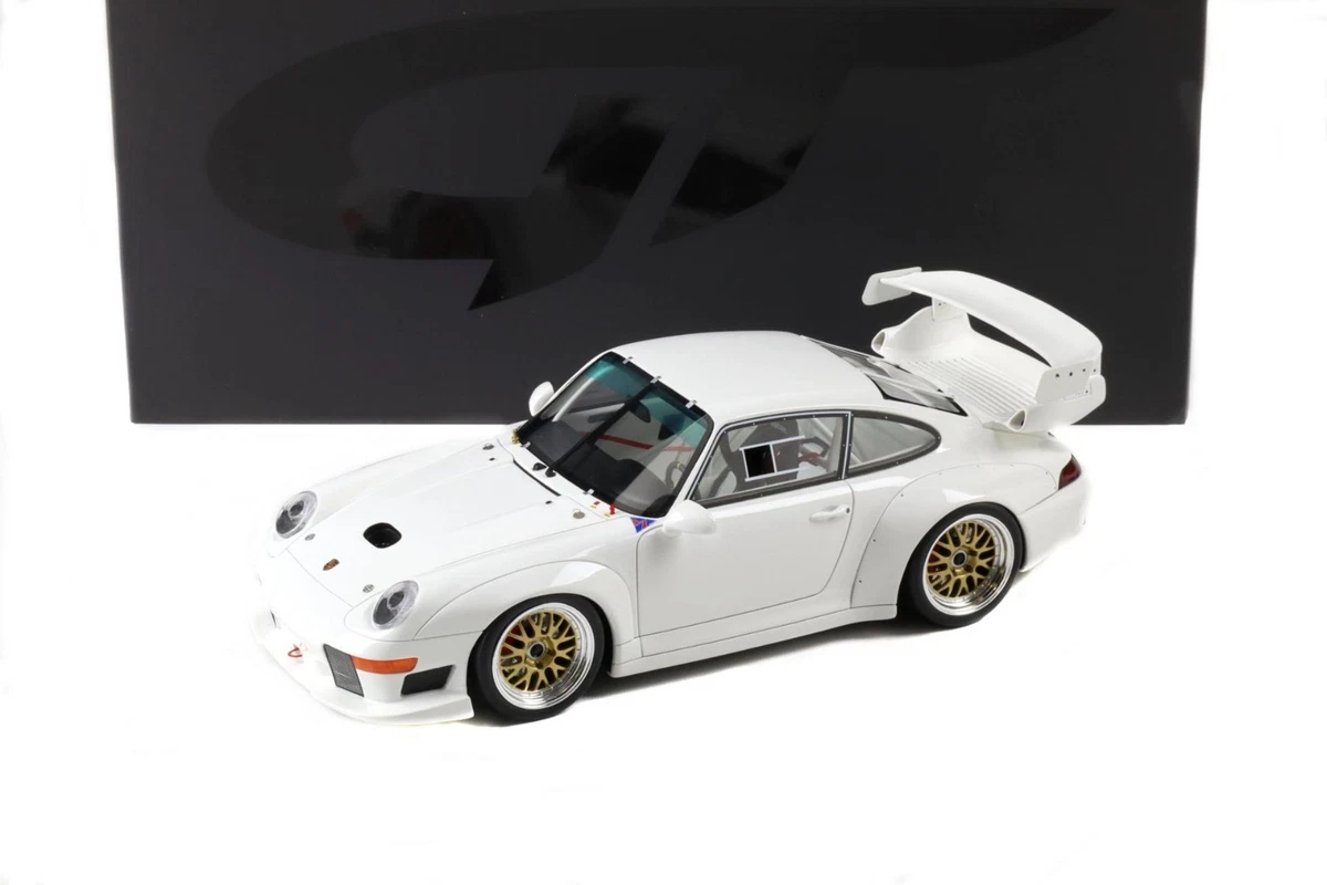 GT Spirit 1/18 – Porsche 993 RWB – Résine – Modèle Limité – Argent – Neuf