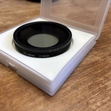 B W 58mm Circular Polarizer Filter SLIM C-POL MRC - With 37-58mm converter