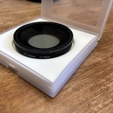 B&W 58mm Circular Polarizer Filter SLIM C-POL MRC - With 37-58mm converter