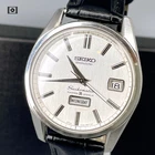 Vtg1965【N Mint/Box】 Seikomatic Weekdater 6218-8971 Silver 35J AT Men's Watch