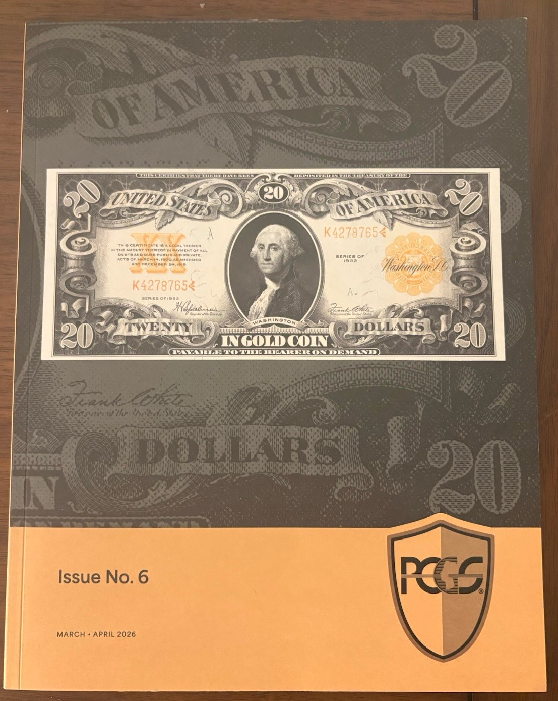 PCGS Insider March April 2026 Issue No 6 Coin Collecting Magazine NEW
