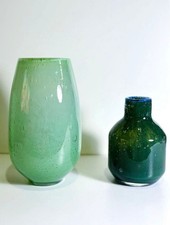 Henry Dean Stromboli XS & Barbat XS Porcelain Vases Limited Edition Used