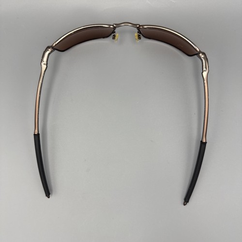 Oakley Square Wire Brown Gold Copper Wrap Sonnenbrille 05-988 58-20 / LESEN - Bild 9 von 12