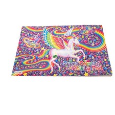 Lisa Frank Super Coloring Activity Pad Unicorn Rainbow Stars Bendon Kids Art Fun