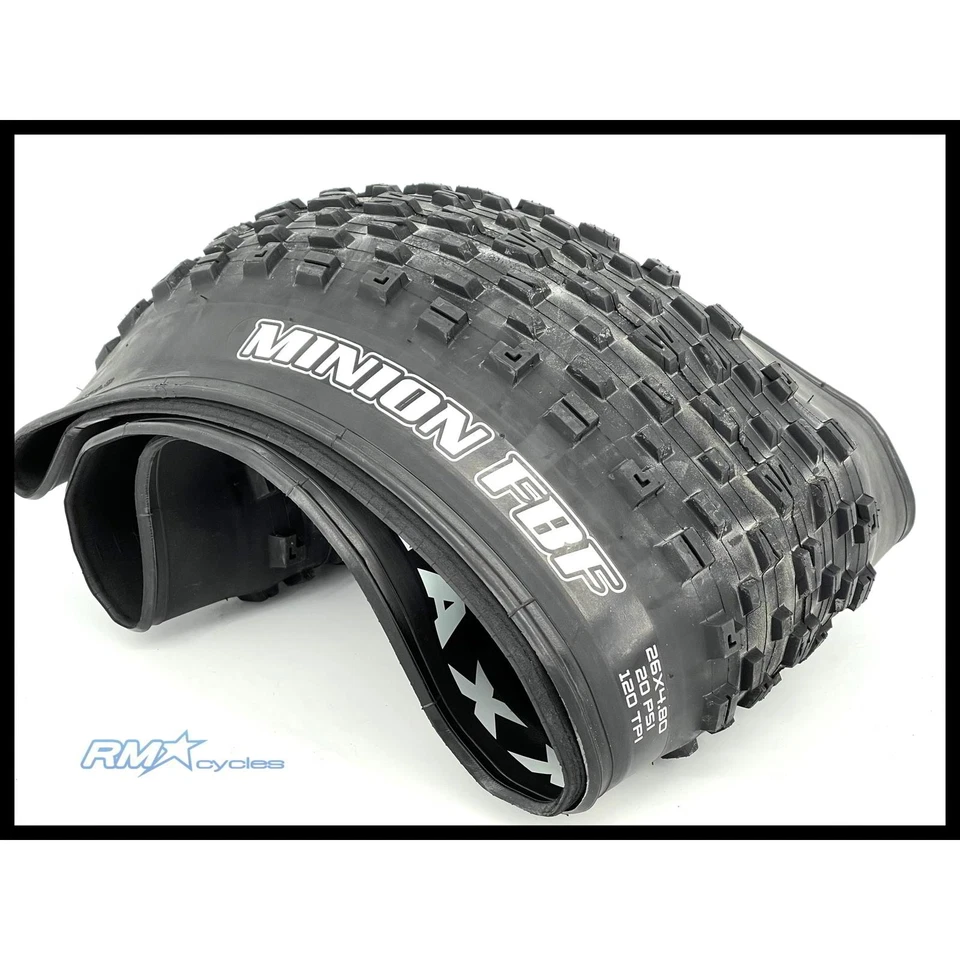 MAXXIS MINION FBF 26x4.8 120TPI TR EXO FALTBAR MIT MAXXISLOGO