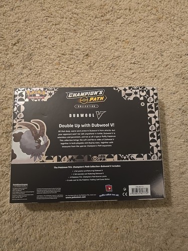 Pokémon TCG Champions Path Dubwool V Collection Factory Sealed Box NEW - Picture 2 of 6