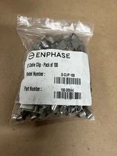 Enphase, Q Cable Rail Mount Cable Management Clip 150-00044 (Pack of 100)