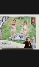 Disney Frozen II Water Sprinkler Spray N Splash Outdoor Play Fun, 35-Inch