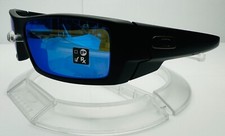 New Oakley Gascan Sunglasses / Matte Black/ Prizm Sapphire Polarized / 009014-50