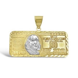 Supreme 100 Dollar Bill Gold Pendant for sale | eBay