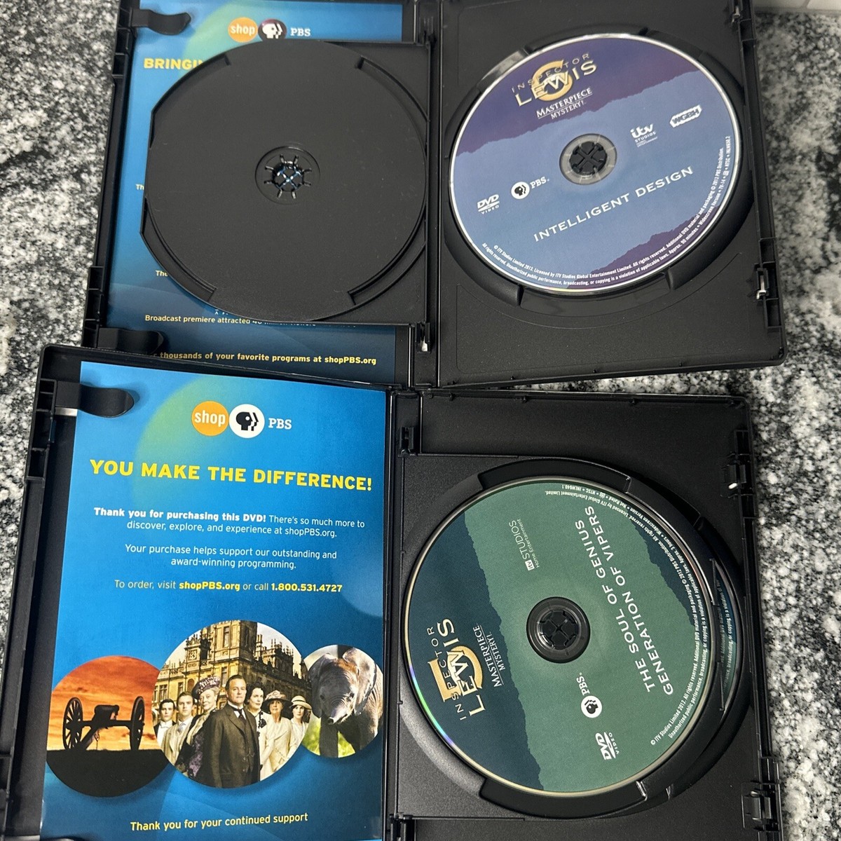 Inspector Lewis DVD Series Season 5 & 6 Masterpiece Mystery Crime