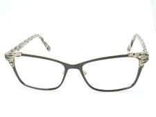 L.A.M.B. LA 074 B:38 BLACK EYEGLASSES SUNGLASSES FRAMES 54-16-140