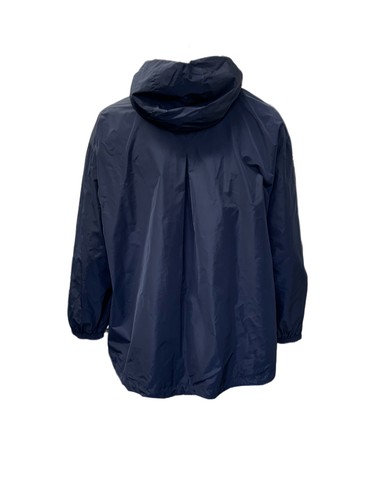 Marina Rinaldi Women's Navy Tabella Zipper Closure Rain Coat Size 20W/29 NWT - Picture 3 of 3