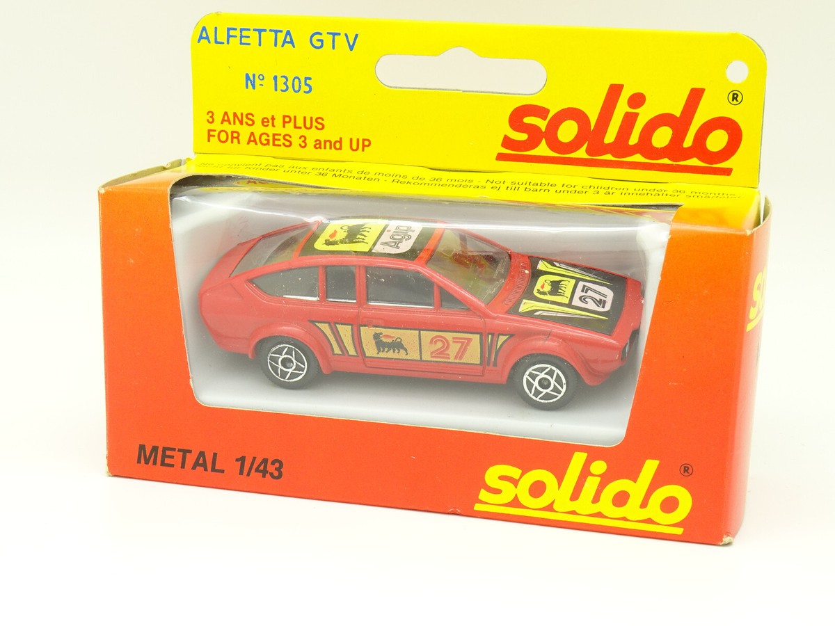 Solido, Alfa Romeo Alfetta GTV rallye n°27, 1/43e • EUR 35,00