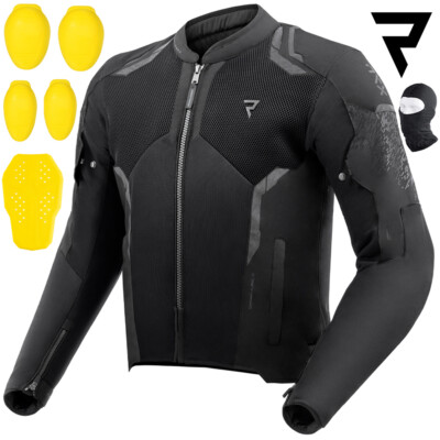 Motorradjacke | REBELHORN JAX | Motorrad Jacke mit Protektoren Textil Herren