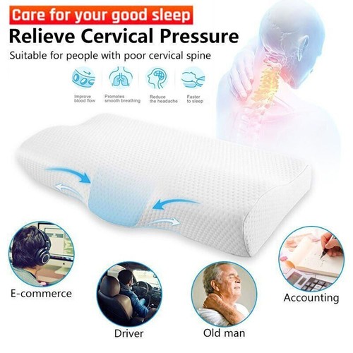 Pillow Neck Back Support Head Pillows Orthopedic Pillow Memory Foam Pillow