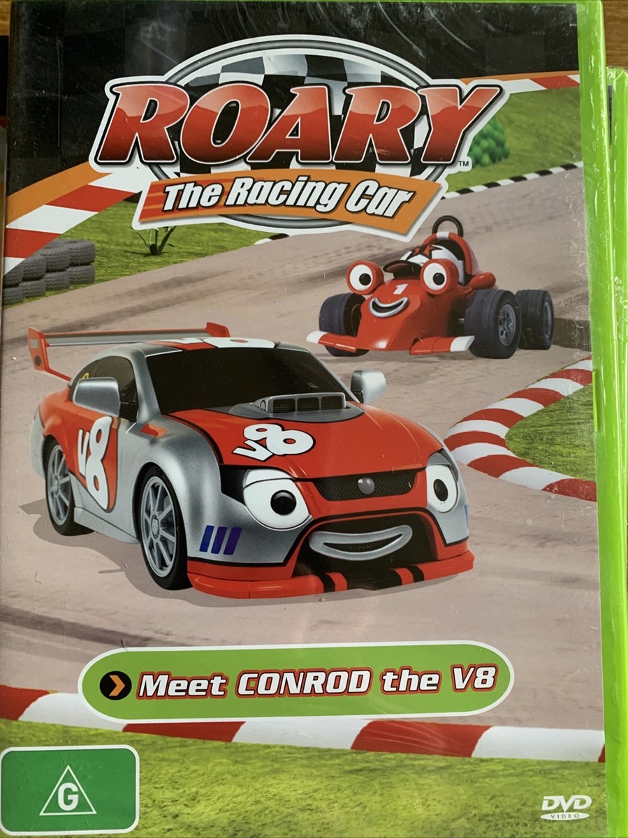 Kids DVD: Roary The Racing Car - Roary's First Day + Meet CONROD