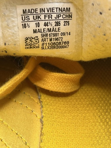 Adidas Originales Hamburgo Copenhagen Reino Unido 10 Raro Hombre Entrenadores Arte M19672 - Imagen 12 de 12