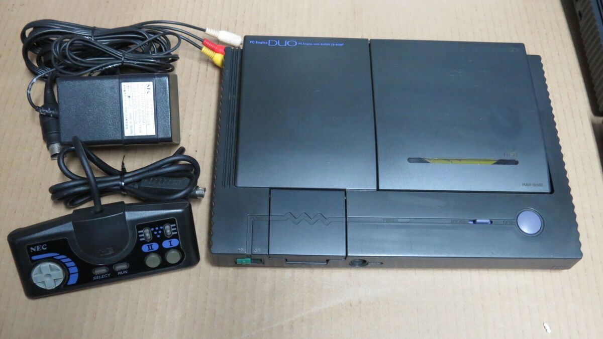 NEC PC Engine Duo System Console Good Condition Japanese NEC PC Engine Duo System Console Good Condition Japanese