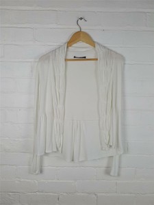 cream shrug cardigan