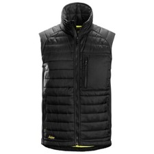 SNICKERS 4512 ALLROUND WORK 37.5 INSULATOR VEST/GILET. 0404 BLACK. VARIOUS SIZES