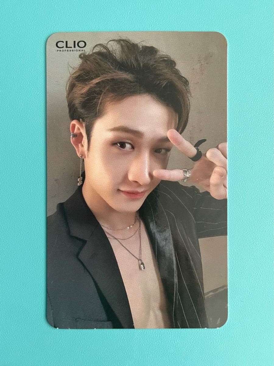 CLIO クリオ バンチャン トレカ Stray Kids BANG CHAN CLIO Official Photocards | eBay