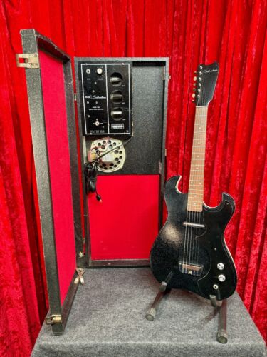 Vintage 1960s Silvertone 1448 Guitar and Amp-in-Case Amplifier Project