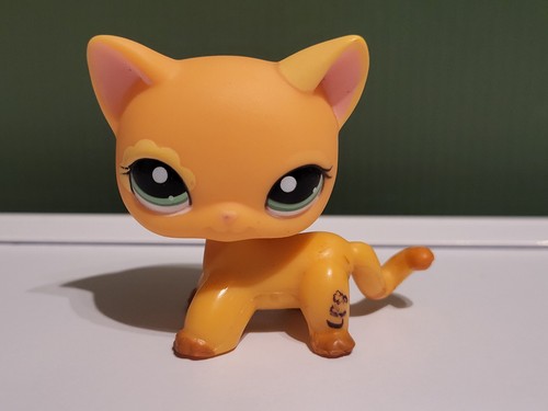 Chat Littlest Pet Shop Original Hasbro 2006 - Référence C-031G - Occasion