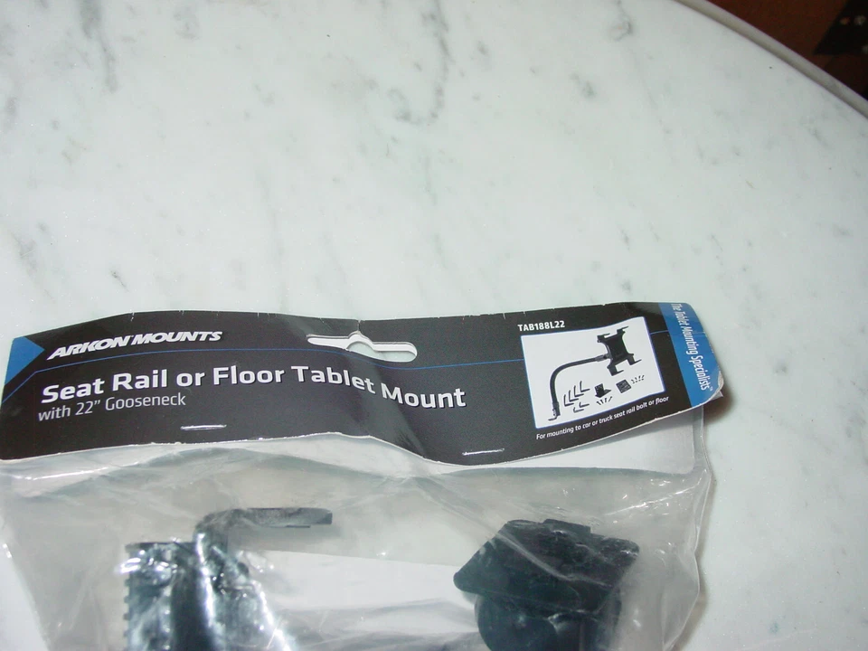 Mounts TAB188L22 Car or Truck Seat Rail or Floor Tablet Mount with 22 inch NEW! - Image 4 of 4