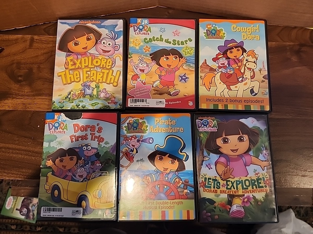 Dora the Explorer - DVD 6 Pack: Cowgirl, First Trip,Pirate