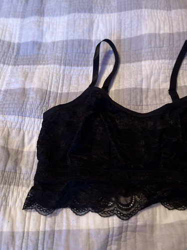 Bralette Torrid encaje negro talla 00 nuevo - Imagen 2 de 5